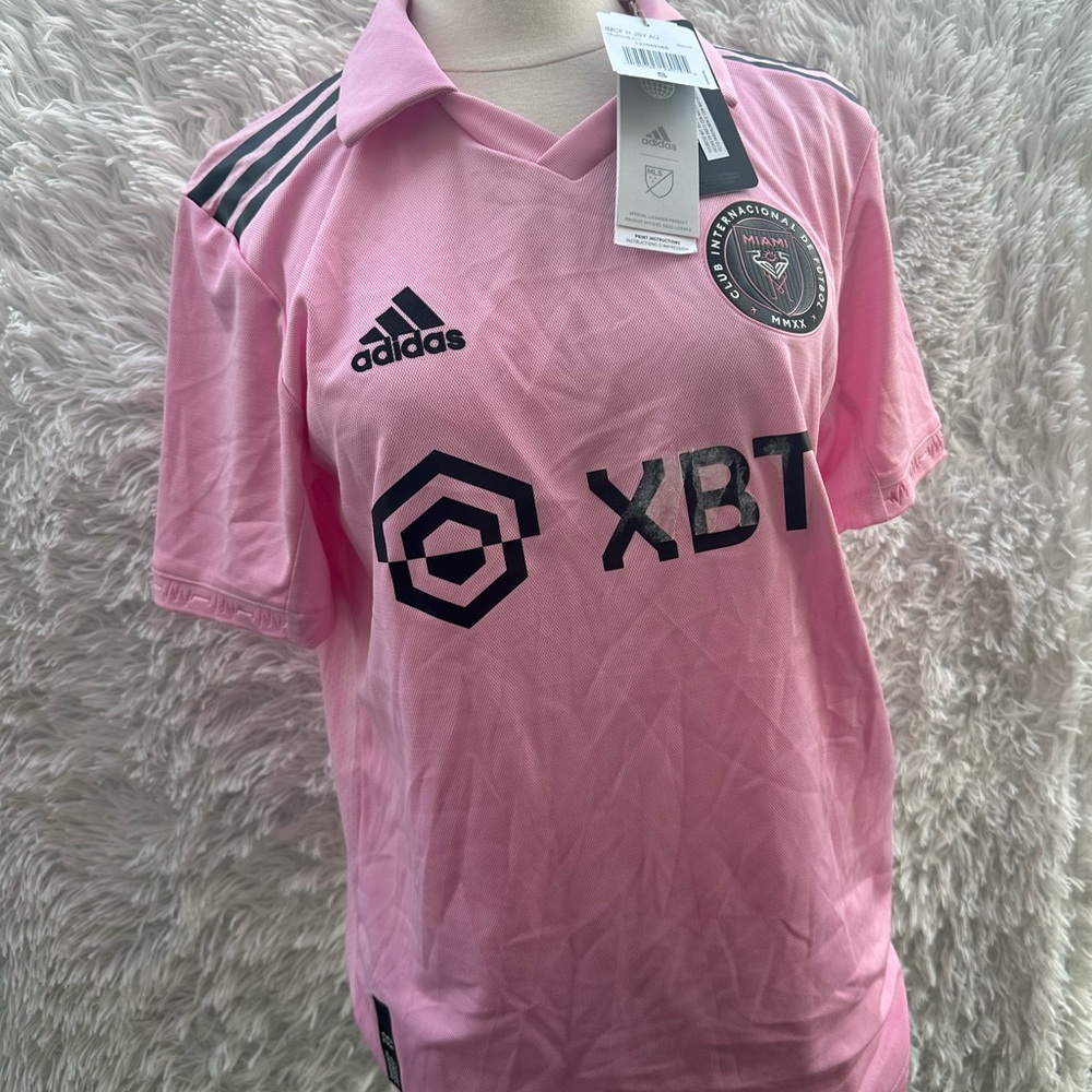Adidas Inter Miami Home Jersey 22/23 (True Pink/Black) unisex